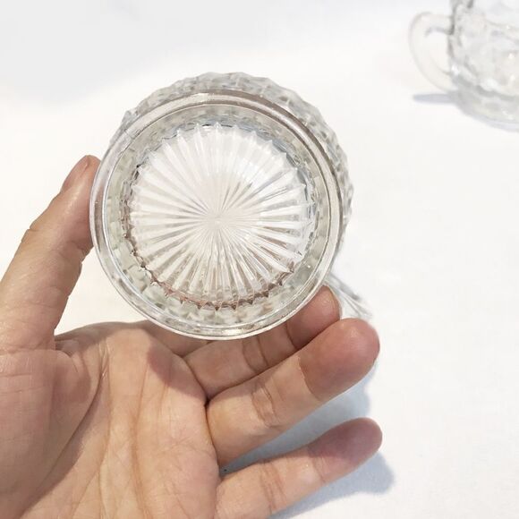 Milk & Sugar Vintage Mid Century Glassware - Picture 4 of 6